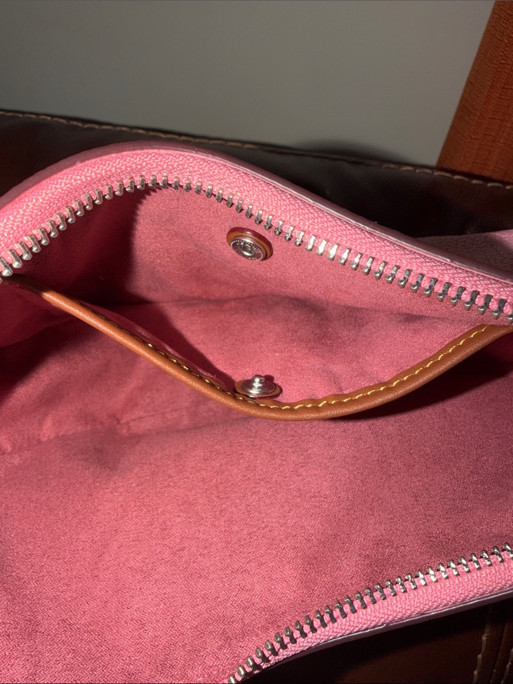 ‼️Coach Luna Pink Leather Shoulder Bag - Picture 16 of 16